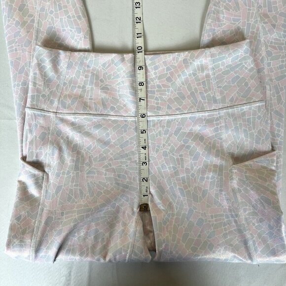 Fabletics Women size M‎ Pureluxe Holographic Leggings w/Pockets Mermaid Fairy - Picture 5 of 7